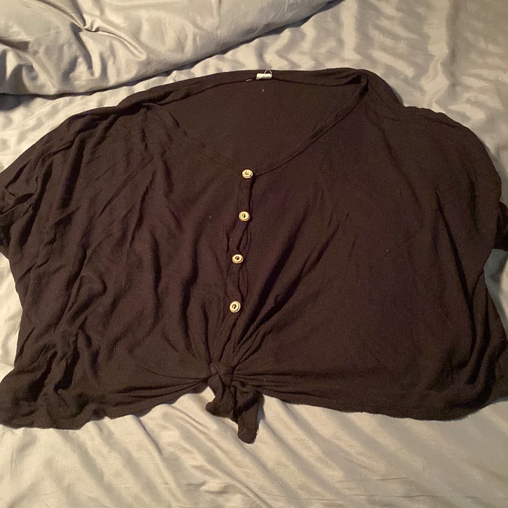 Black dress shirt